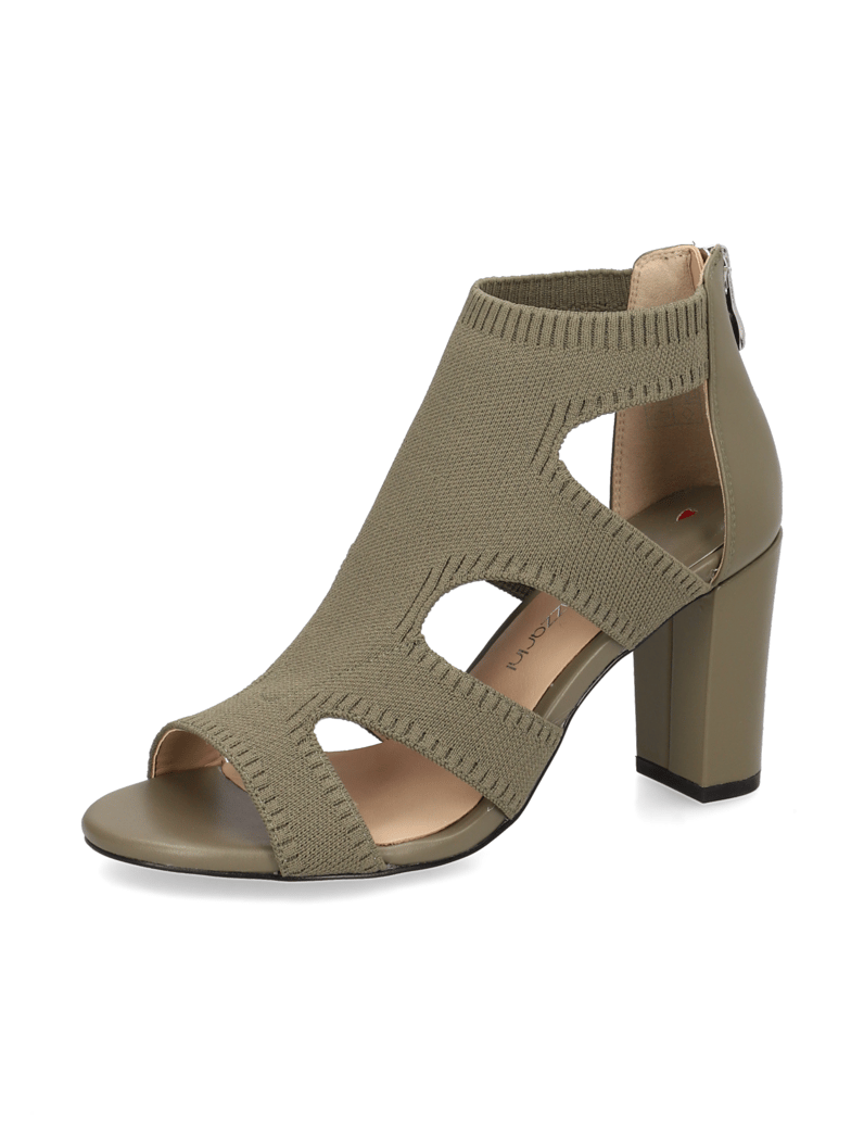 Lazzarini-Textil-Sandale-schwarz