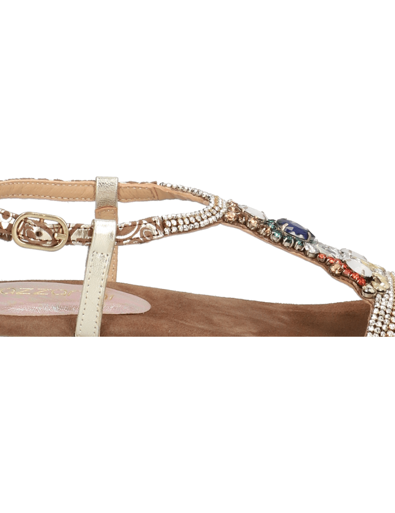 Lazzarini-semiš-usnje-sandali-večbarvno