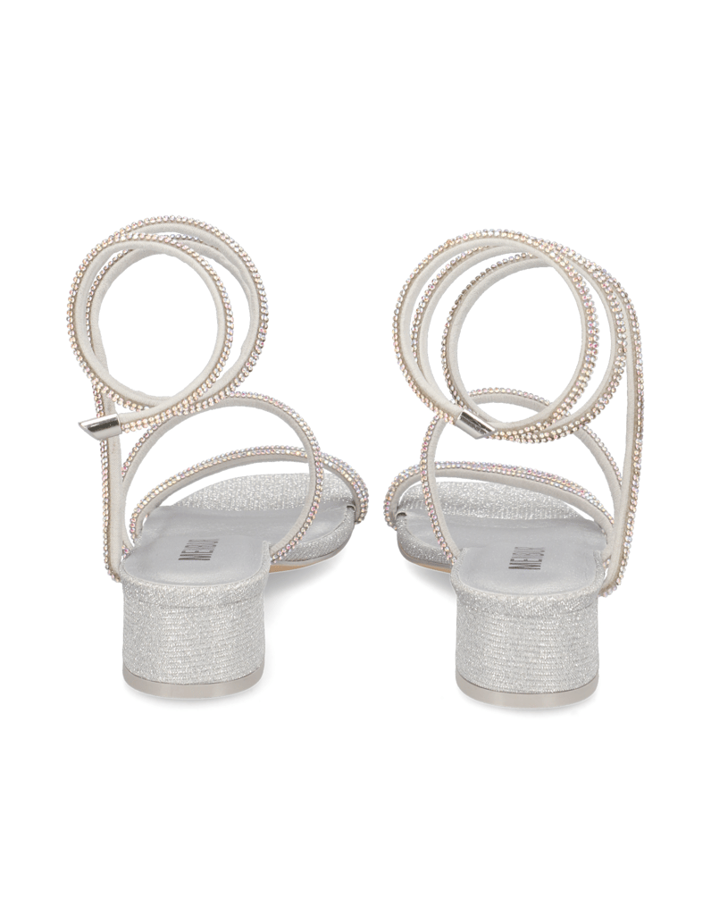 MENBUR-Lederimitat-Sandale-gold