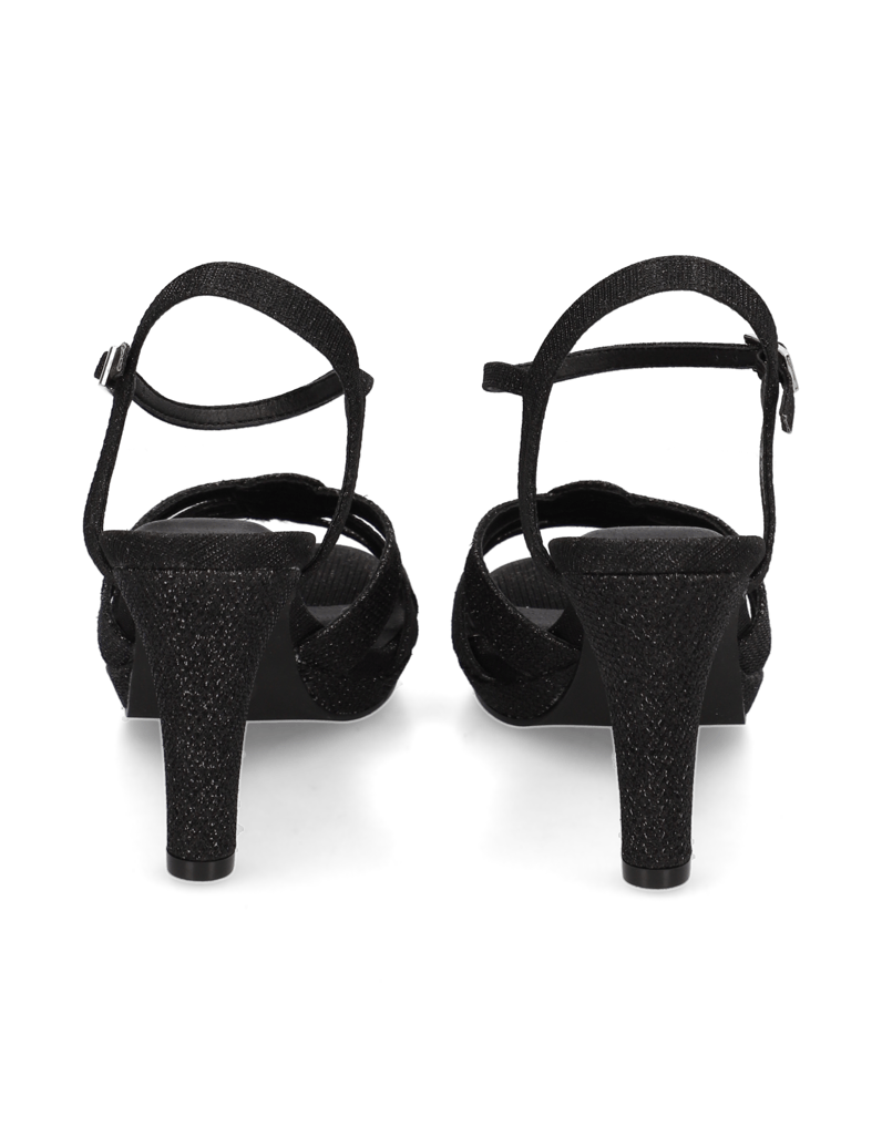 MENBUR-Textil-Sandale-schwarz