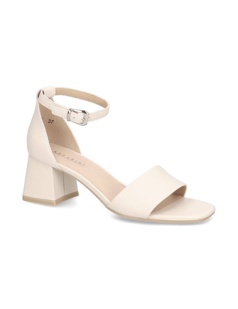 Lazzarini-gladko-usnje-sandali-črna