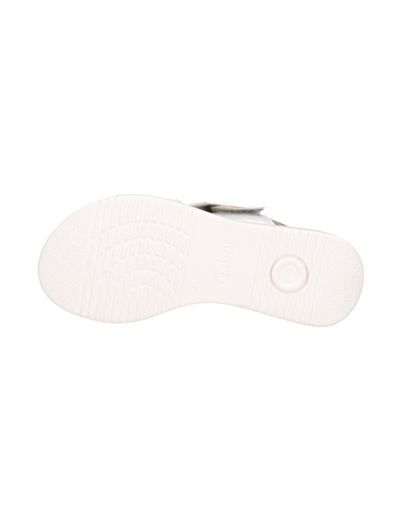 Gabor-Glattleder-Sandale-silber