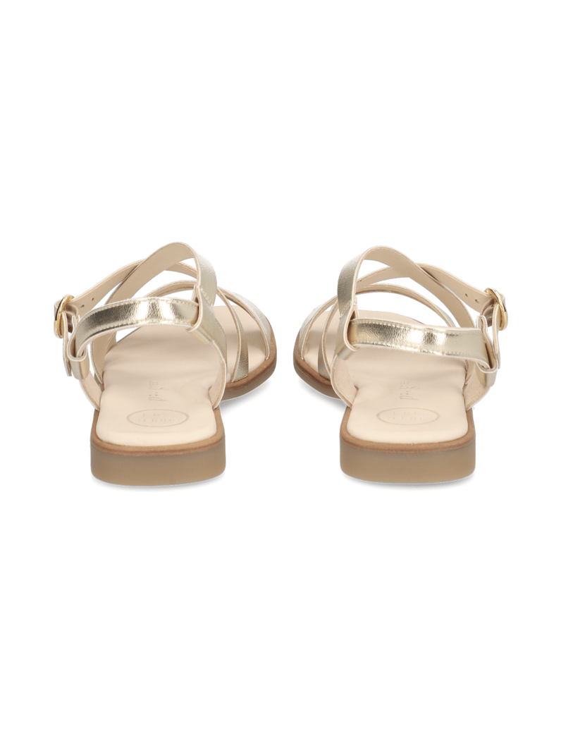 PAUL-GREEN-Glattleder-Sandale-silber