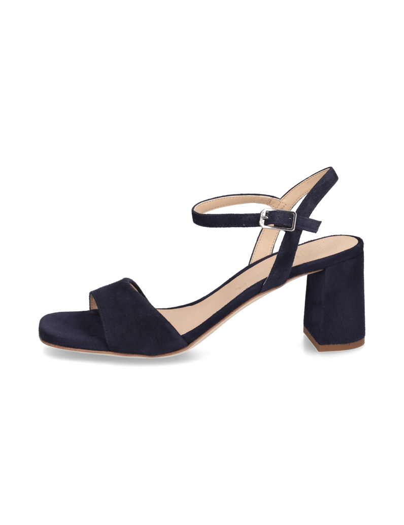 Unisa-Veloursleder-Sandale-weiss