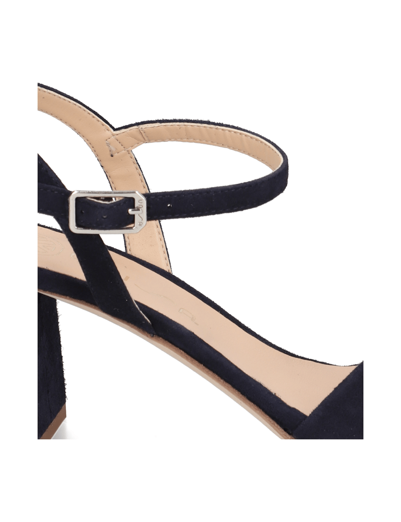 Unisa-Veloursleder-Sandale-weiss