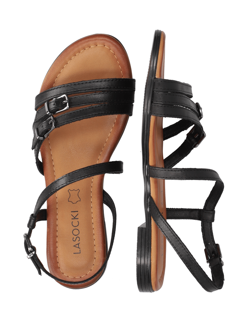 Lasocki-sandály-černá