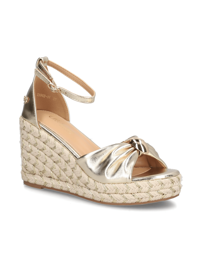 UP-collection-sandály-na-klínku-zlatá