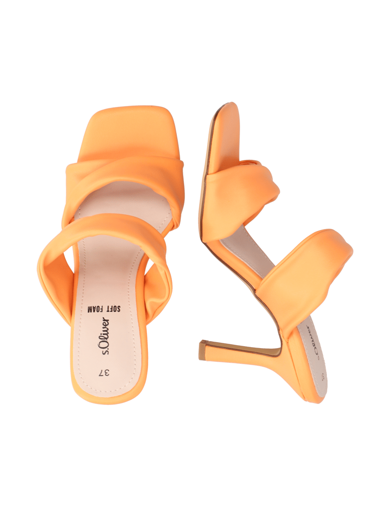S.Oliver-Pantoffel-orange