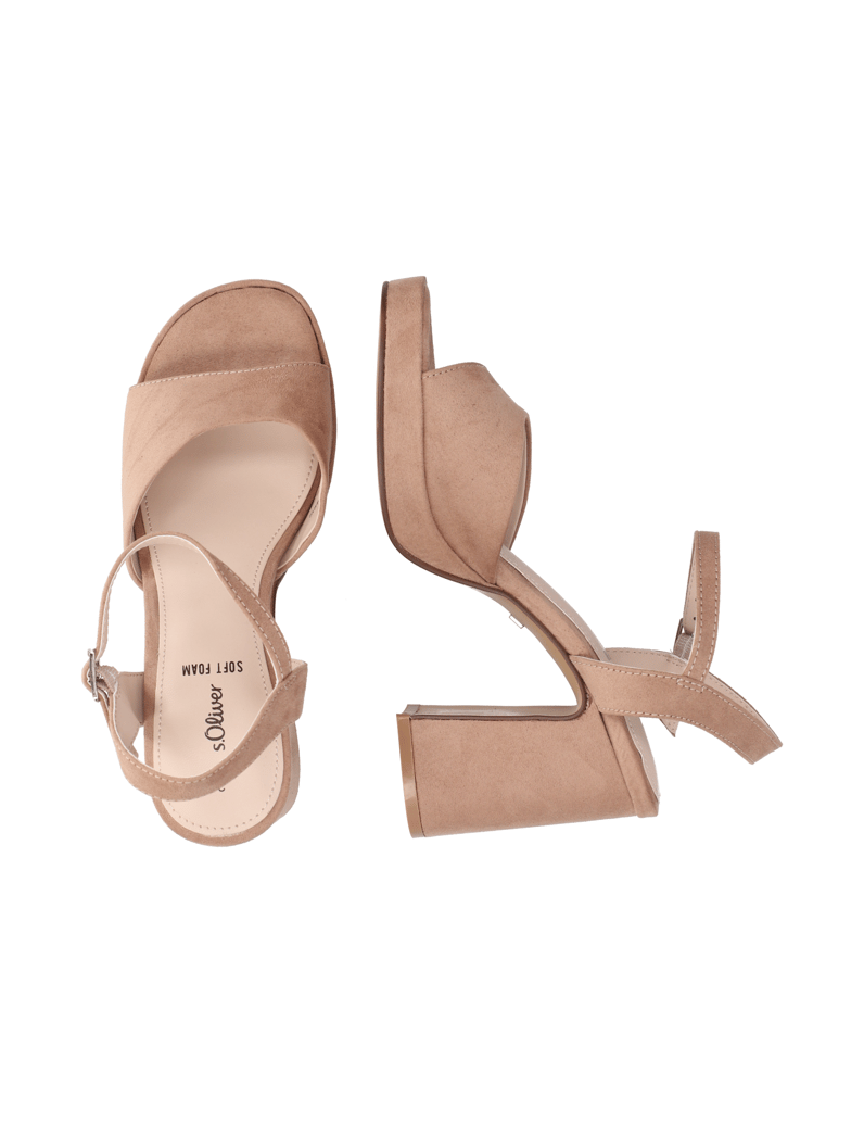 S.Oliver-sandály-černá