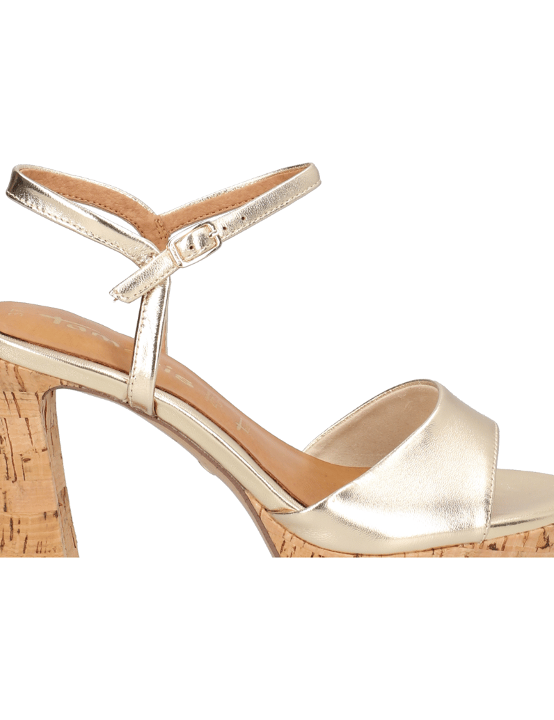 TAMARIS-gladko-usnje-sandali-zlata