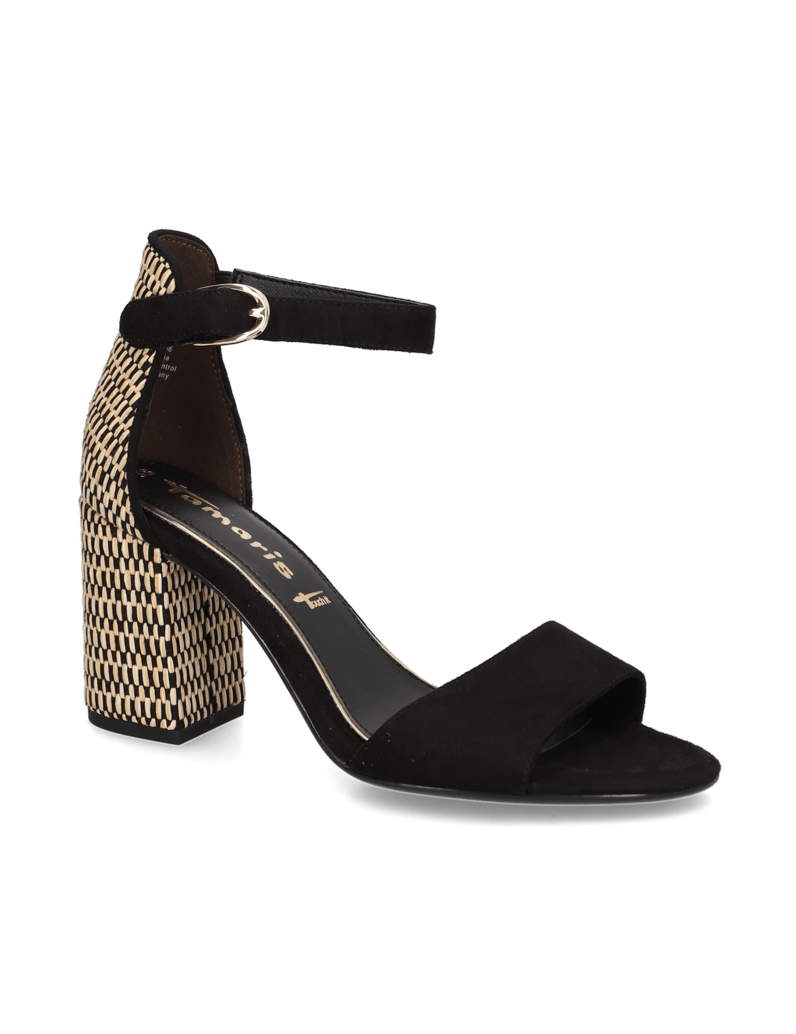 TAMARIS-Sandale-schwarz