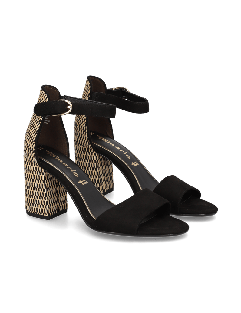 TAMARIS-Sandale-schwarz