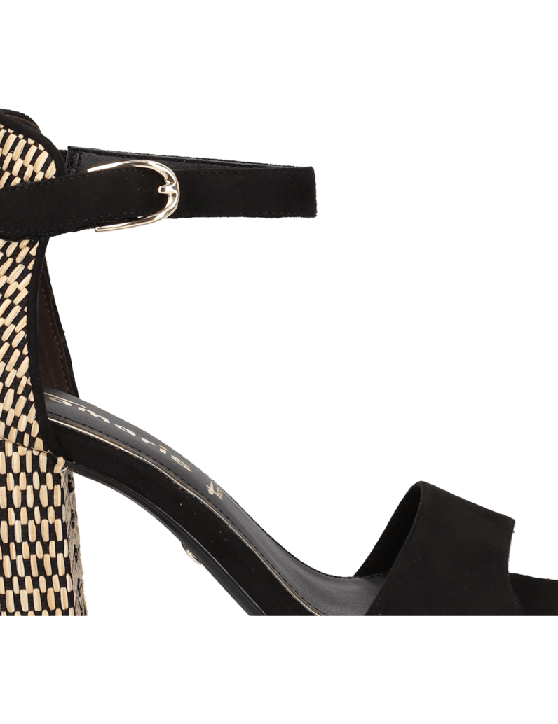 TAMARIS-Sandale-schwarz