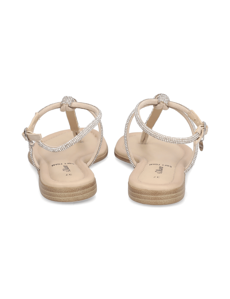 S.Oliver-textil-sandály-stříbrná