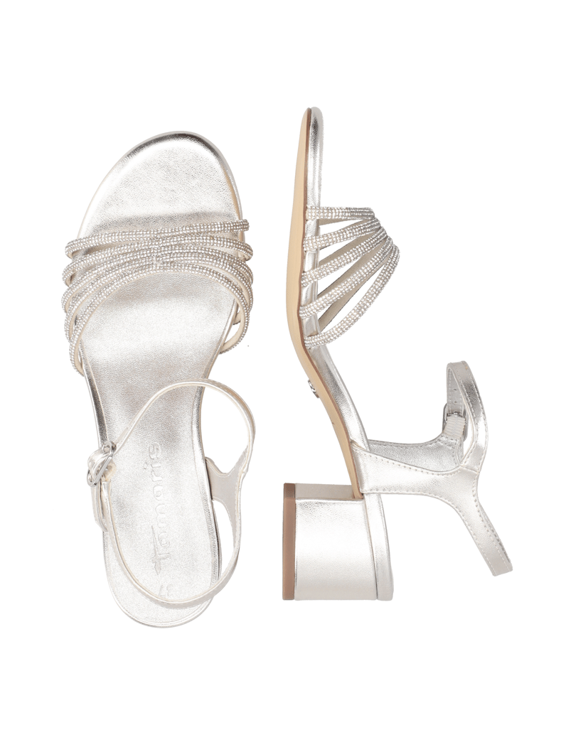 TAMARIS-Sandale-silber