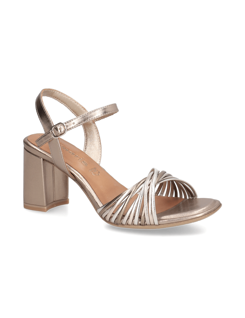 TAMARIS-imitacija-usnja-sandali-zlata