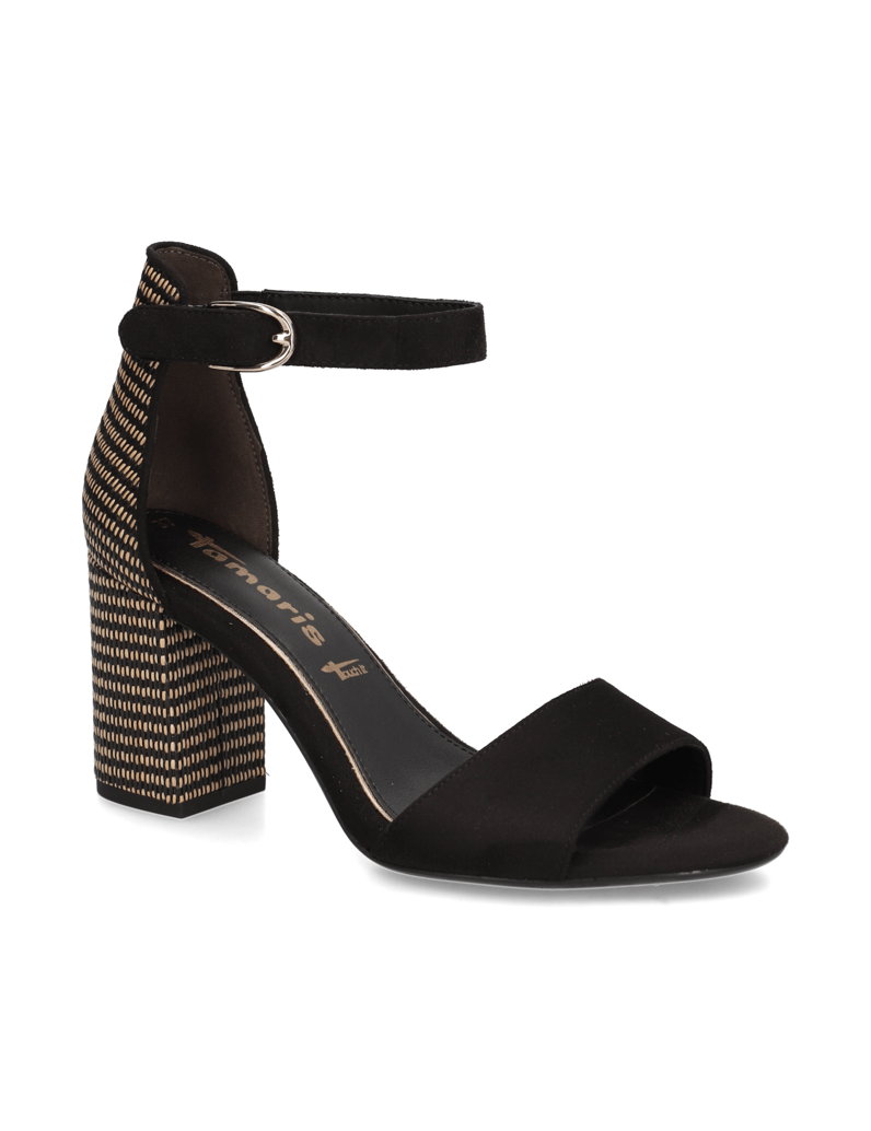 TAMARIS-Sandale-schwarz