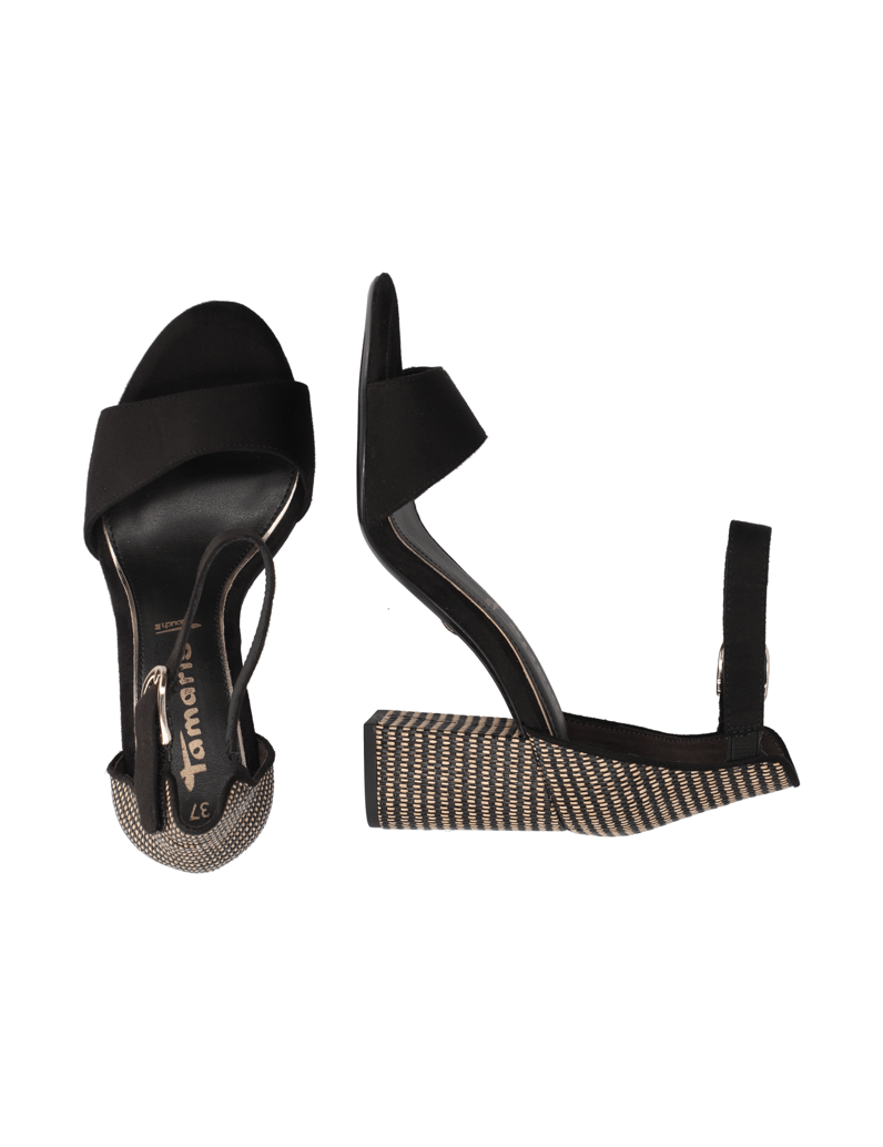 TAMARIS-Sandale-schwarz