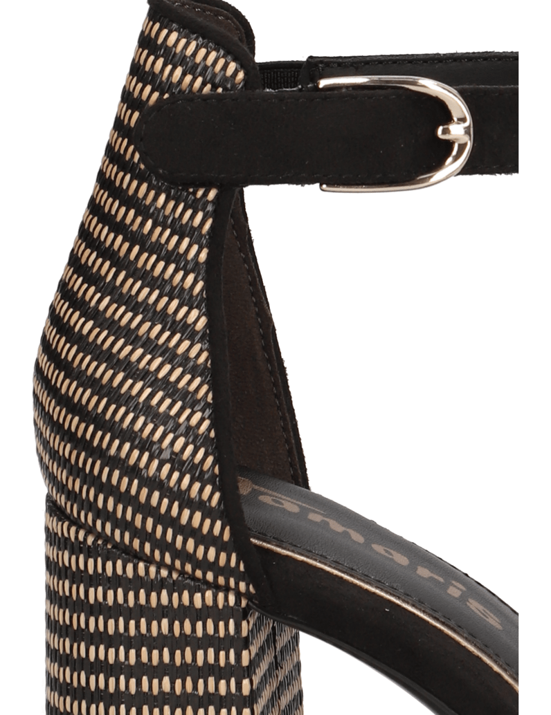 TAMARIS-Sandale-schwarz