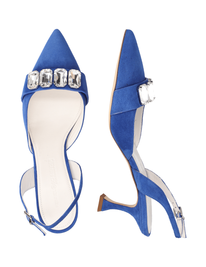 Kennel-&-Schmenger-Veloursleder-Slingpumps-blau