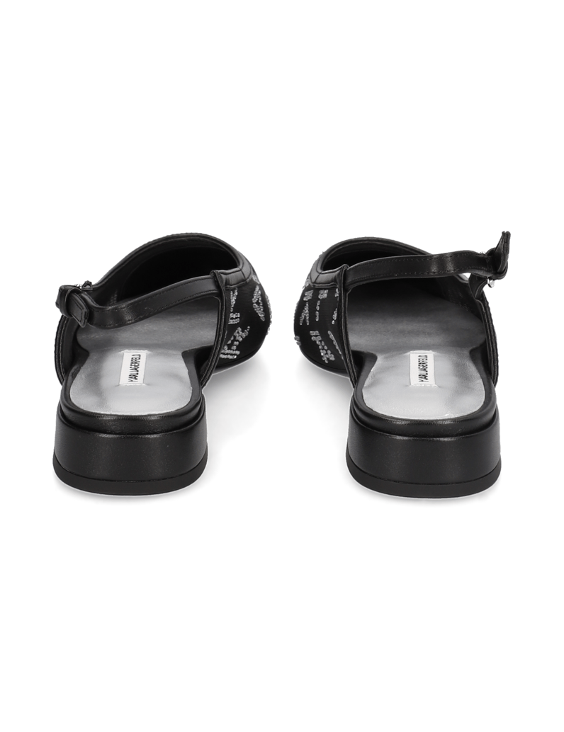 KARL-LAGERFELD-KERRIE-Rhinestone-Sling-schwarz