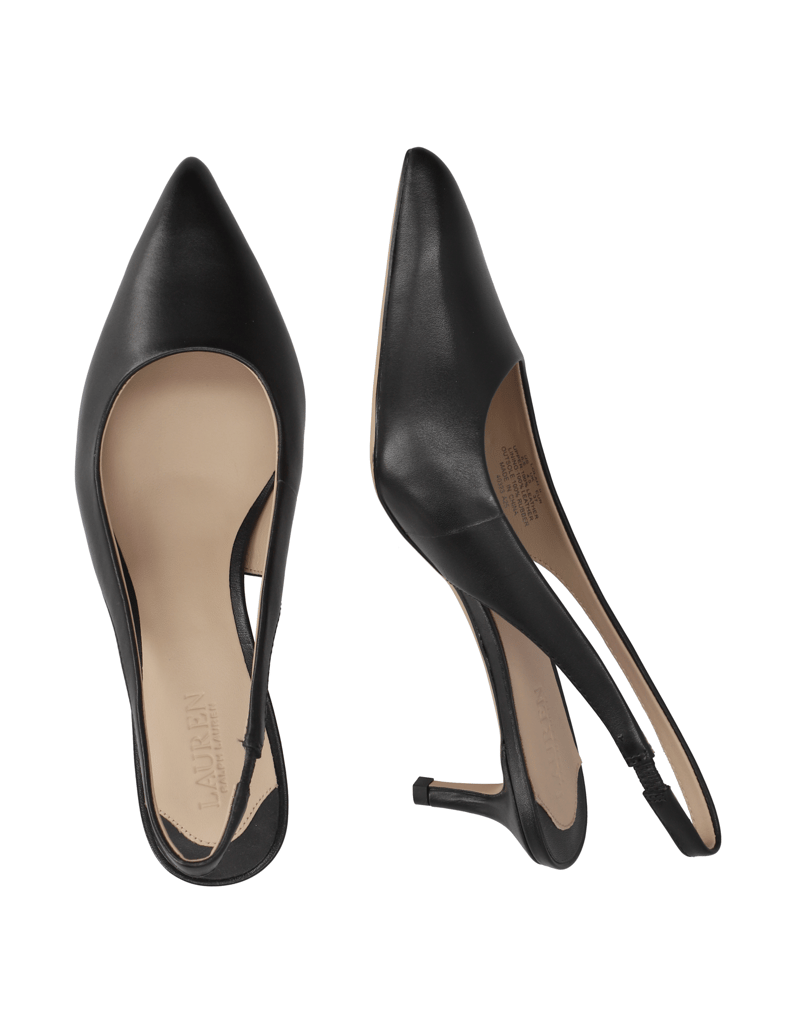 Lauren-Ralph-Lauren-LOLAH-II-PUMPS-SLINGBACK-schwarz