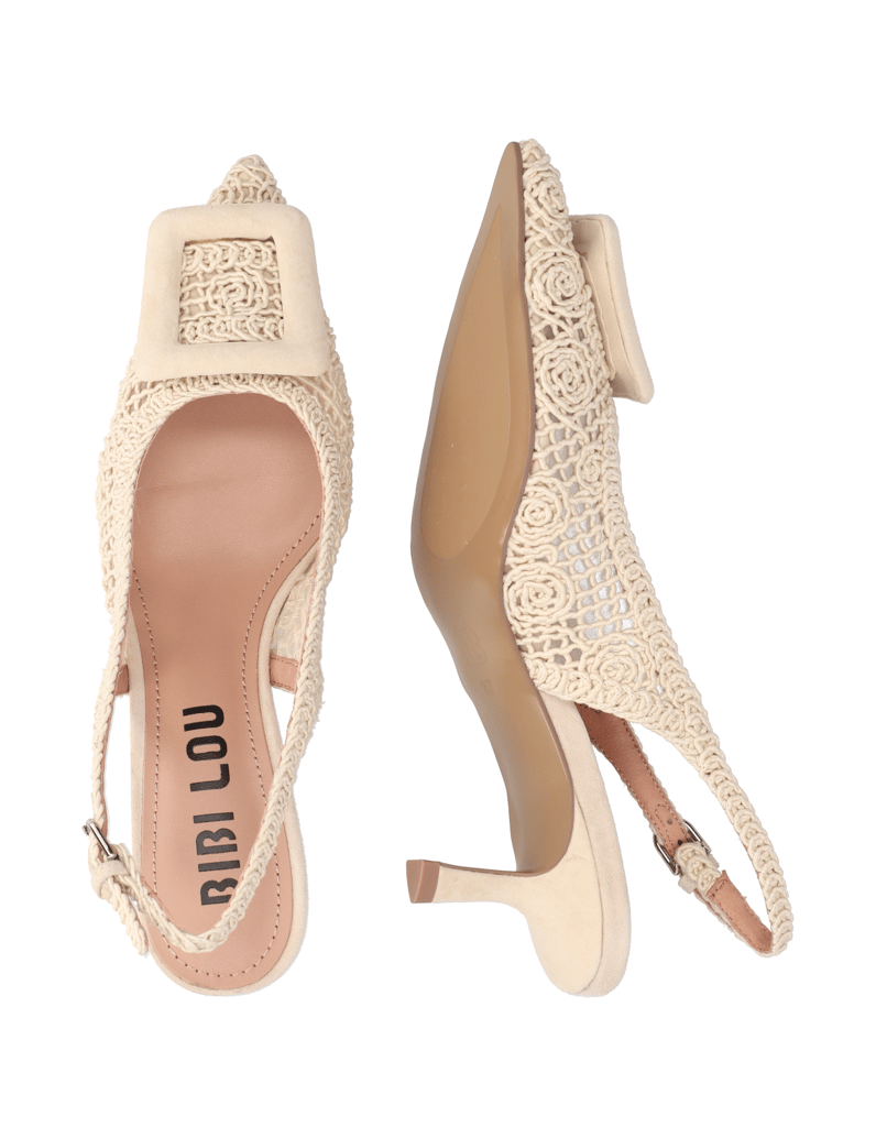 Bibi-Lou-Textil-Slingpumps-beige