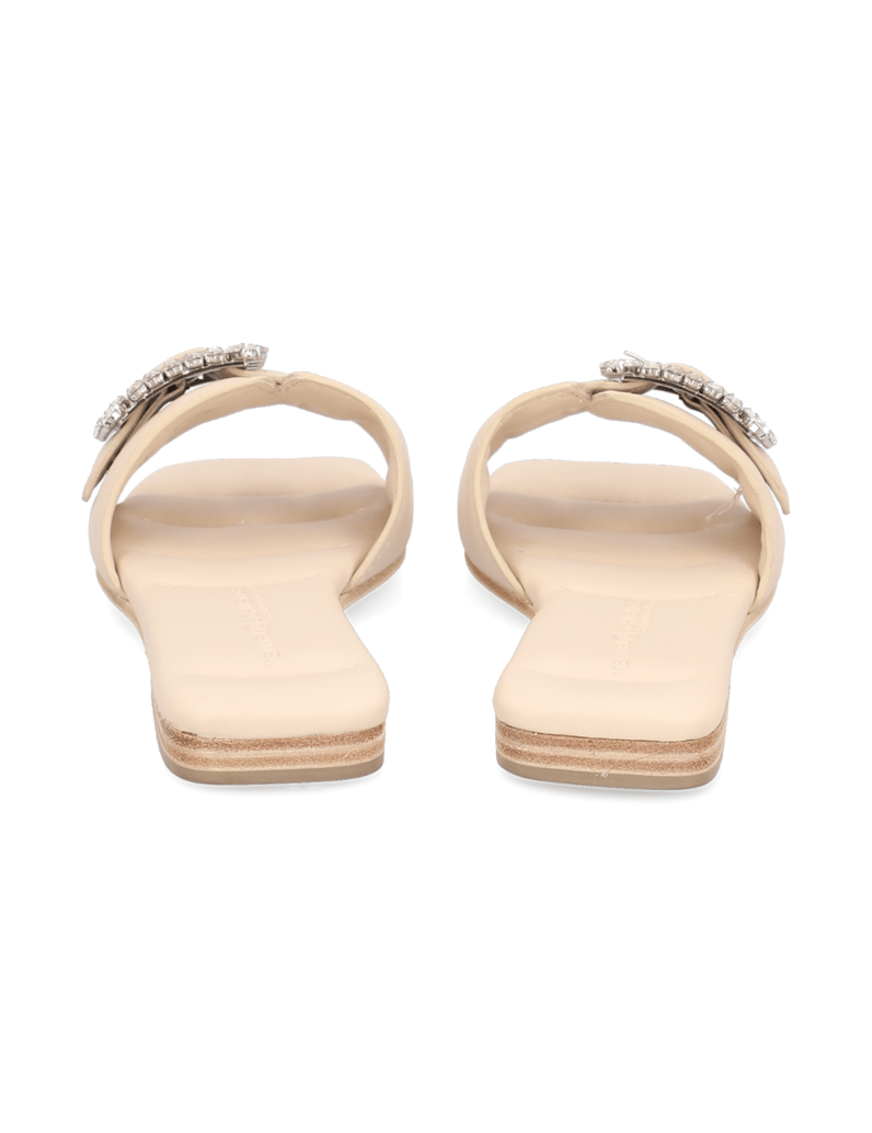 Kennel-&-Schmenger-Glattleder-Pantoffel-beige