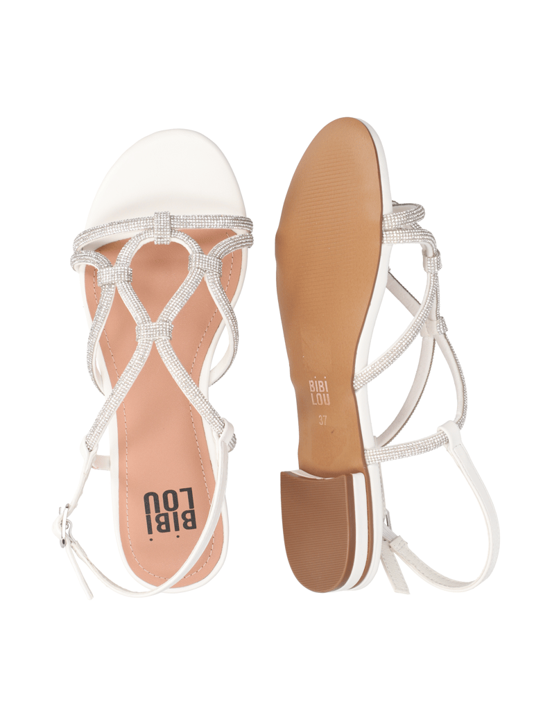Bibi-Lou-Sonstige-Obermaterialien-Sandale-weiss