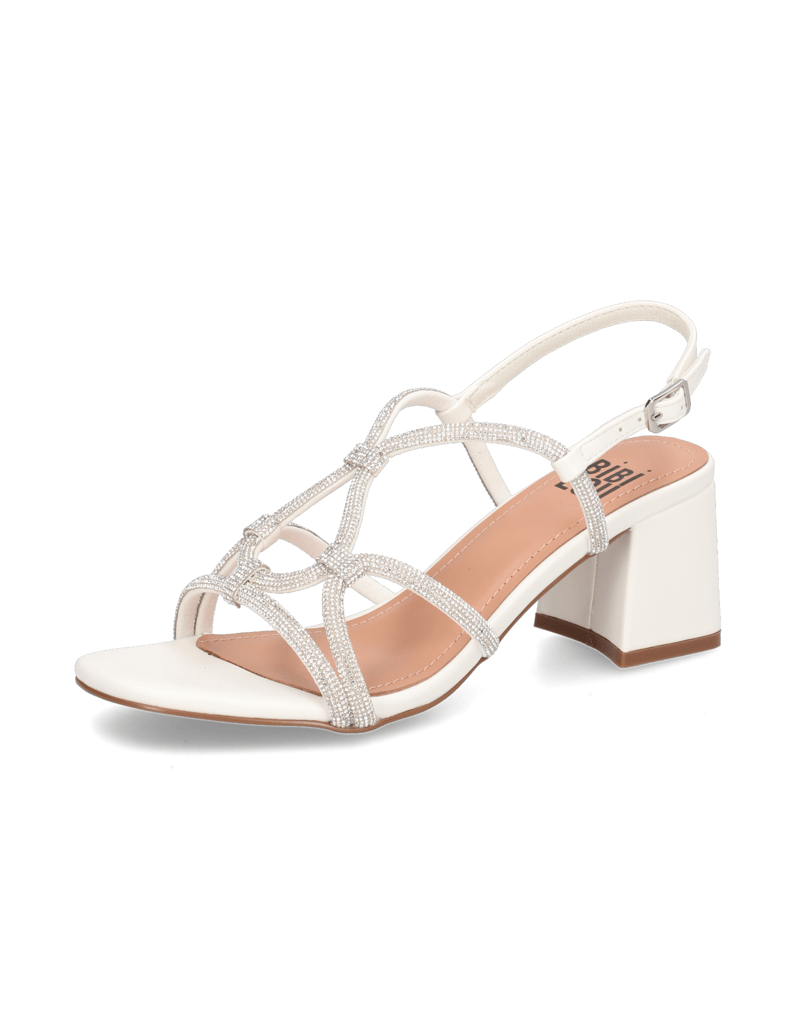 Bibi-Lou-Sonstige-Obermaterialien-Sandale-weiss