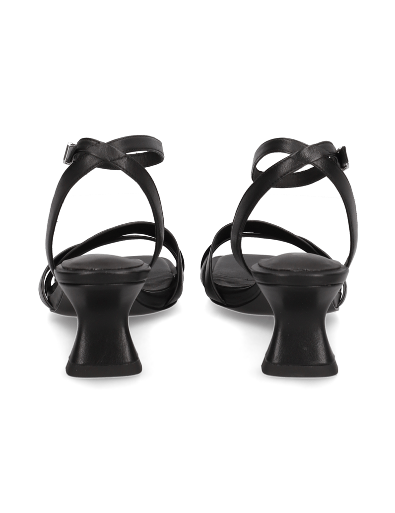 NEWD.Tamaris-Glattleder-Sandale-schwarz