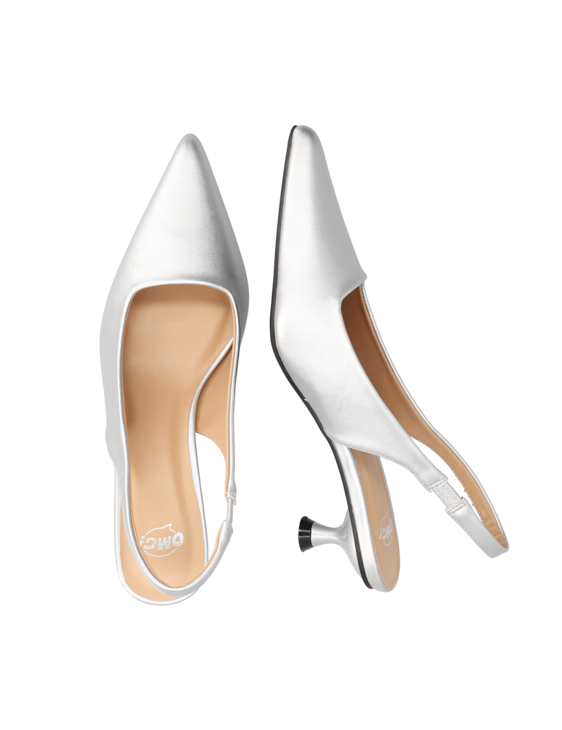 OMG!-poliester-zadaj-odprti-salonarji-srebrna