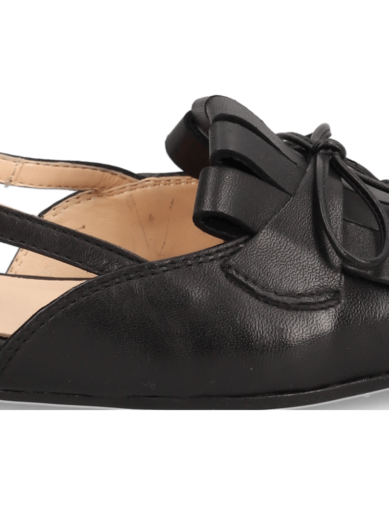 Kate-Gray-Glattleder-Ballerina-schwarz