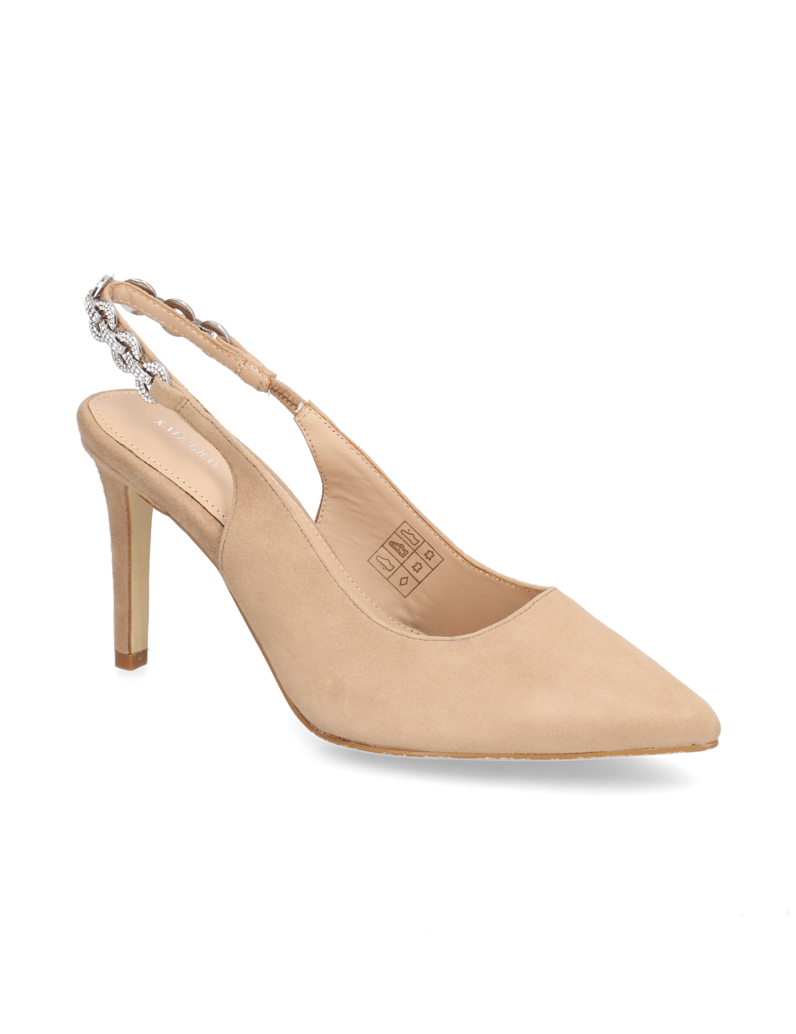 Kate-Gray-Veloursleder-Slingpumps