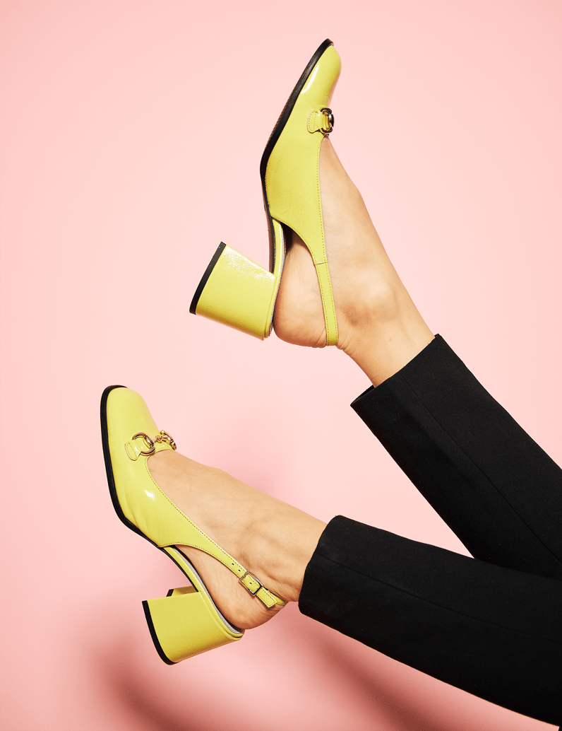 Kate-Gray-lodičky-Sling-žltá