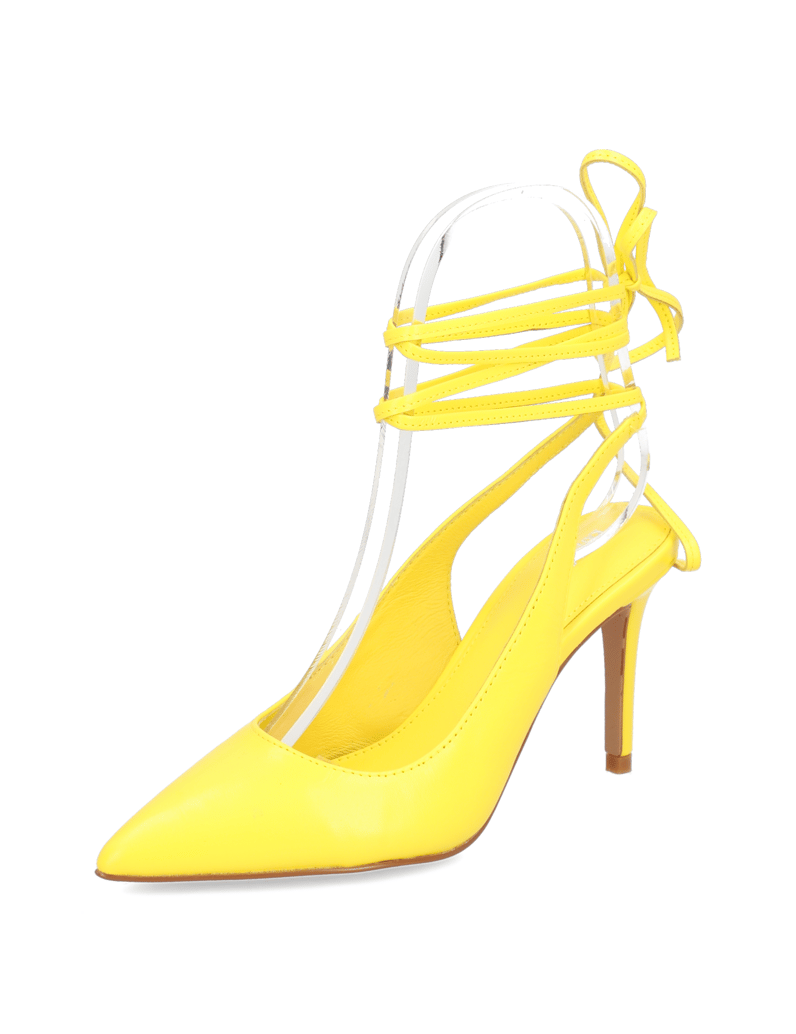 Kate-Gray-hladká-koža-lodičky-Sling-čierna