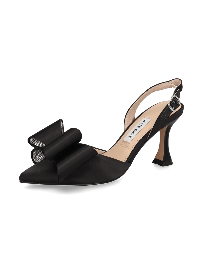 Kate-Gray-textil-lodičky-Sling-čierna