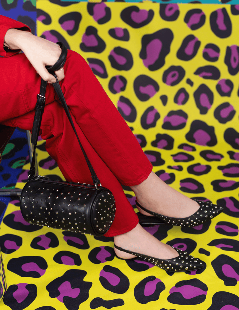 Kate-Gray-Glattleder-Slingballerina-schwarz