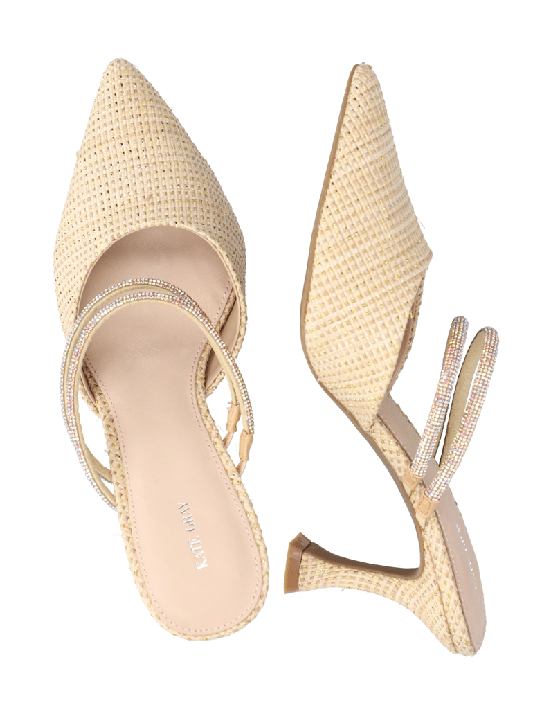 Kate-Gray-Bast-Pantoffel-beige