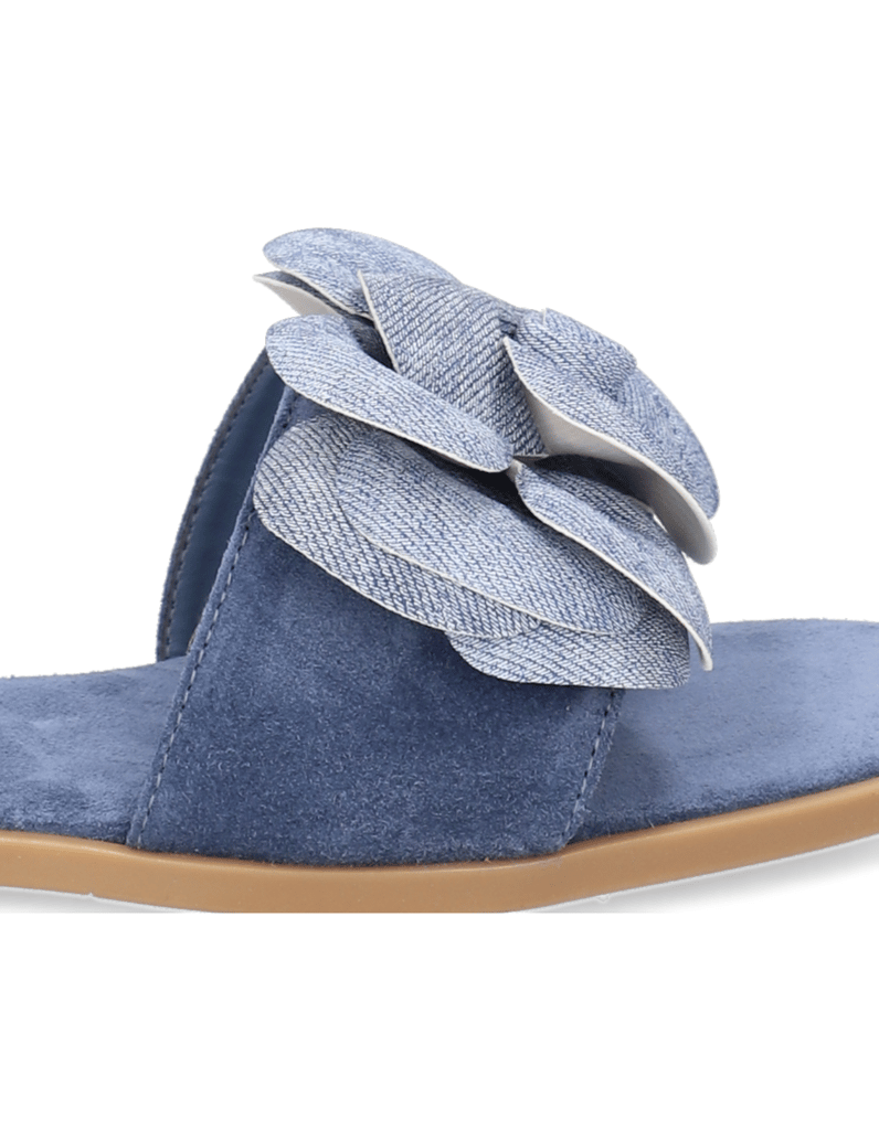 Kate-Gray-Veloursleder-Pantoffel-blau