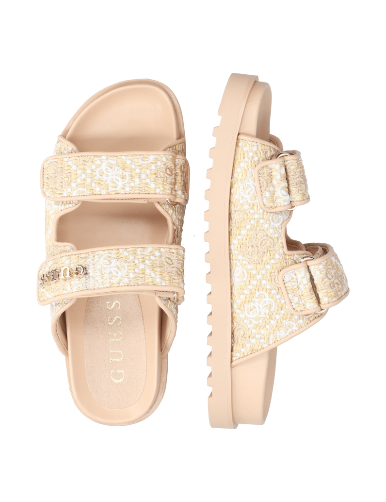 GUESS-FADELIZZ-Pantoffel-beige