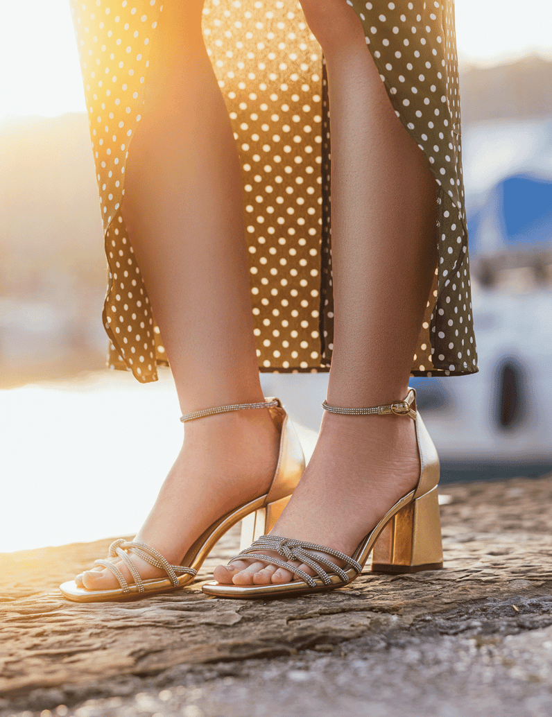 Kate-Gray-sandály-zlatá