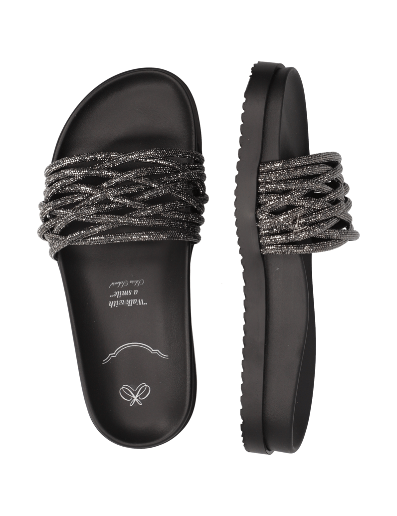 Silvia-Schneider-Pantoffel-schwarz