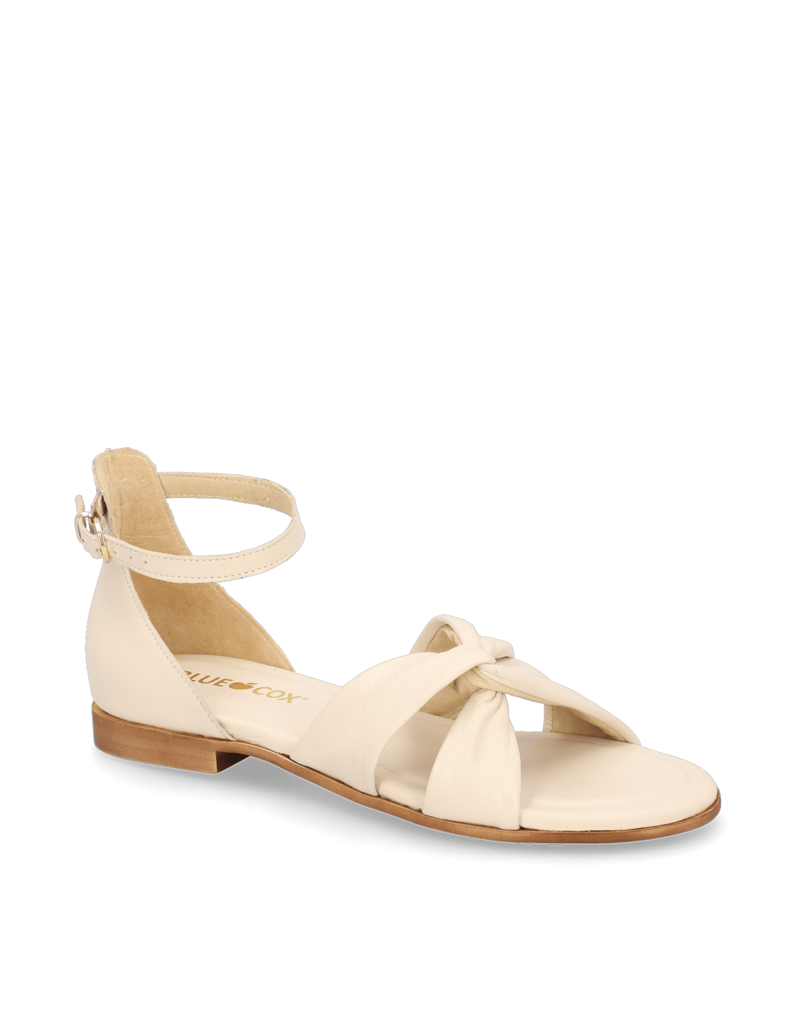 Blue-Cox-Glattleder-Sandale-grün