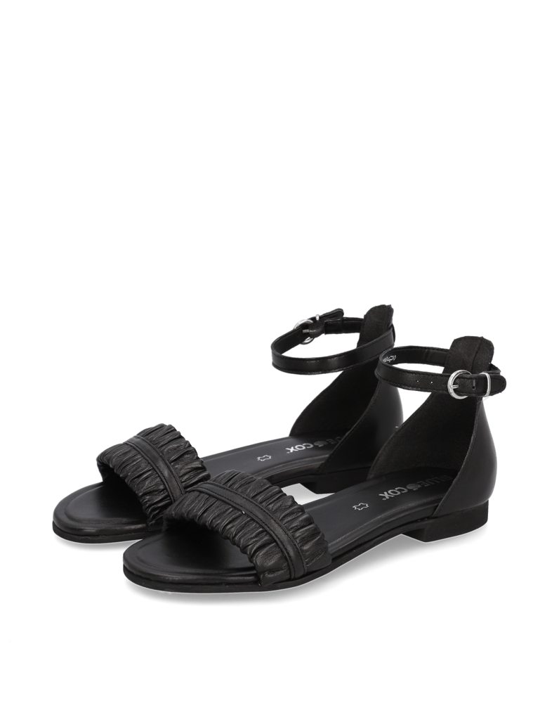 Blue-Cox-Glattleder-Sandale