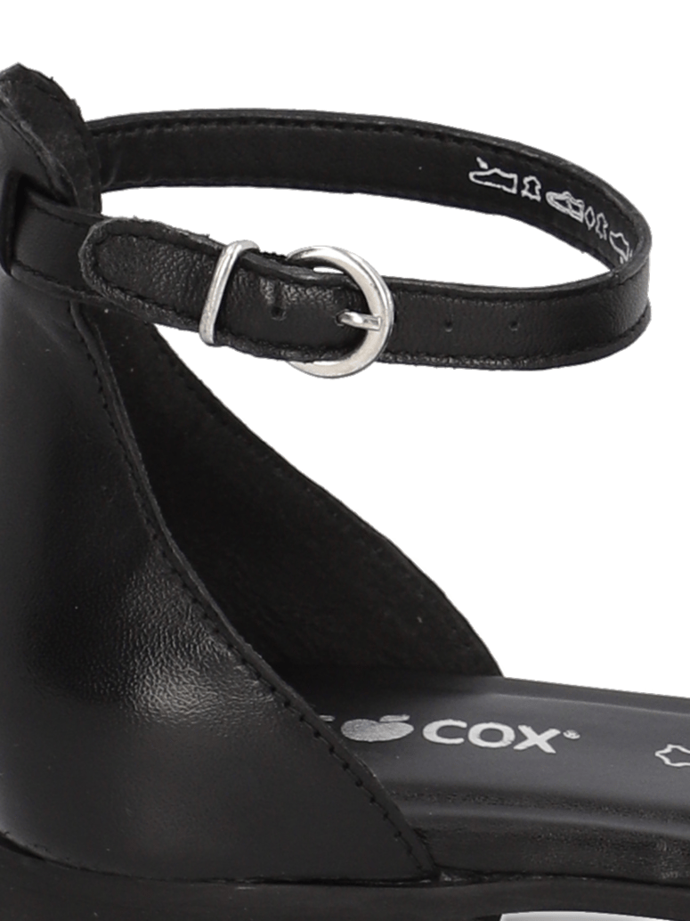 Blue-Cox-Glattleder-Sandale