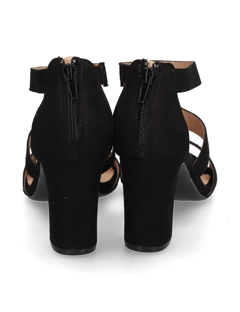 OMG!-Textil-Sandale-černá