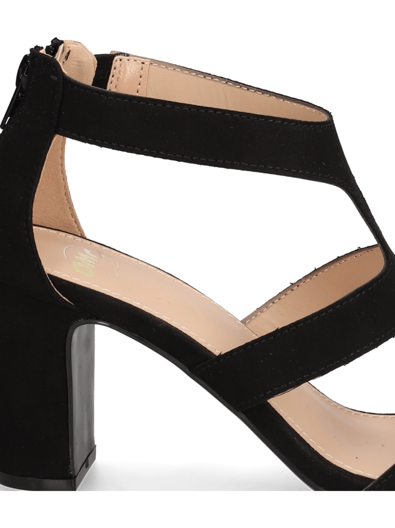 OMG!-Textil-Sandale-černá