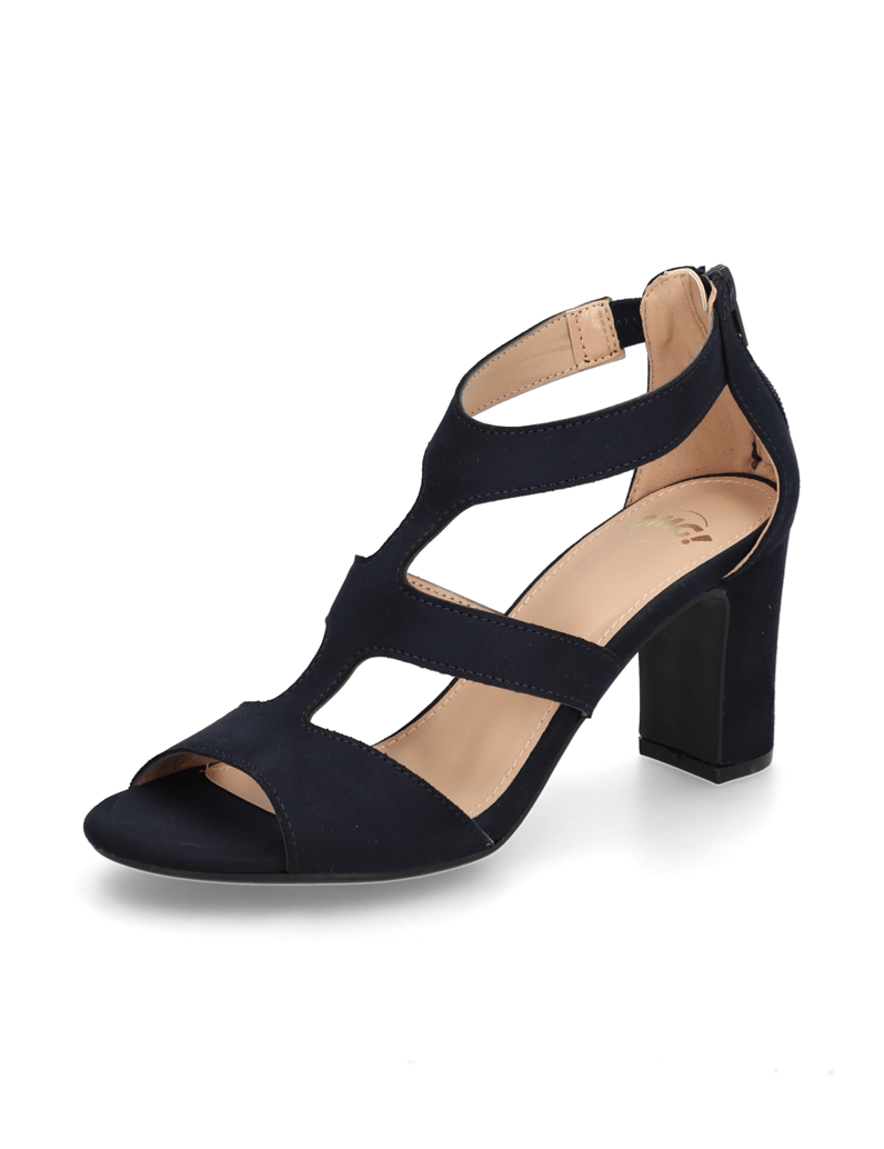 OMG!-Textil-Sandale-černá