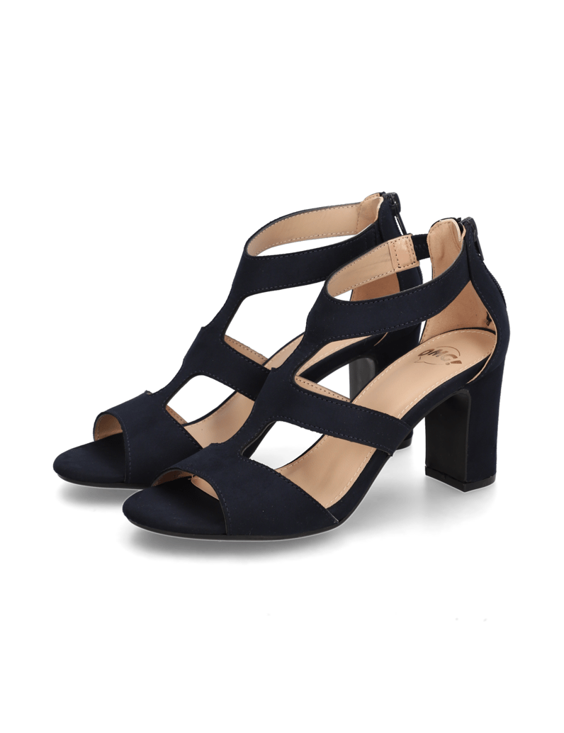 OMG!-Textil-Sandale-černá